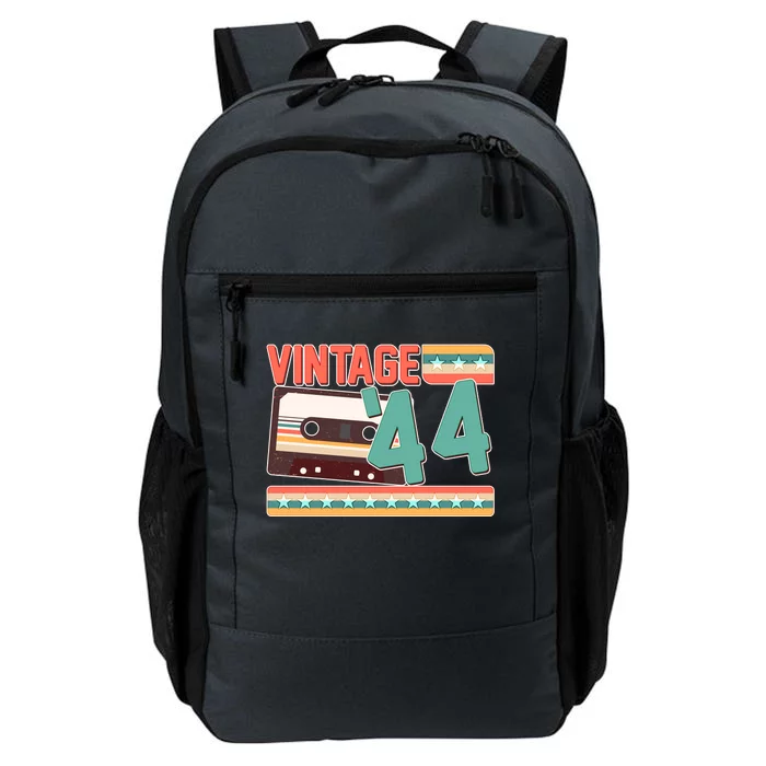 Vintage 1944 80th Birthday Cassette Tape Daily Commute Backpack