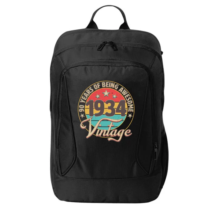 Vintage 1934 90 Years Of Being Awesome City Backpack