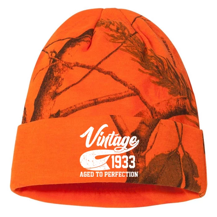 Vintage 1933 Aged To Perfection 90th Birthday Kati - 12in Camo Beanie