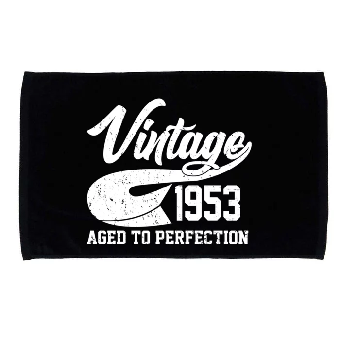 Vintage 1953 Aged To Perfection 70th Birthday Microfiber Hand Towel