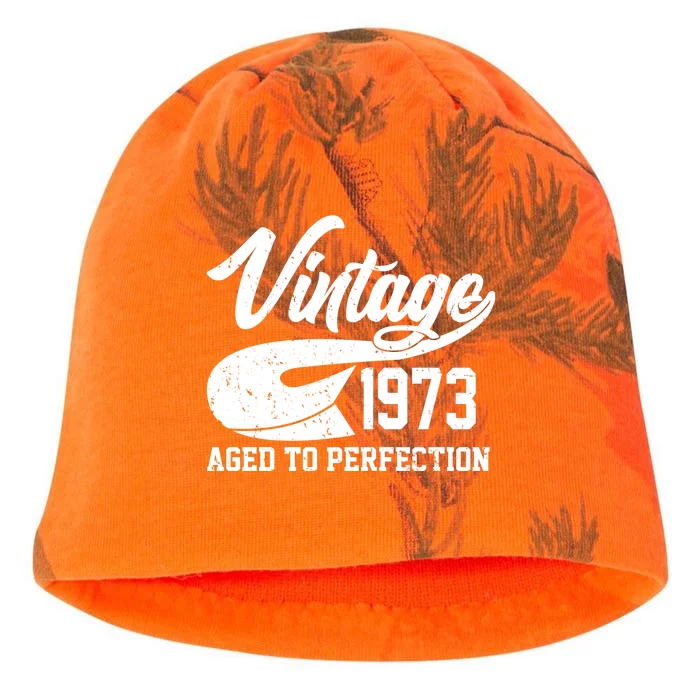 Vintage 1973 Aged To Perfection 50th Birthday Kati - Camo Knit Beanie