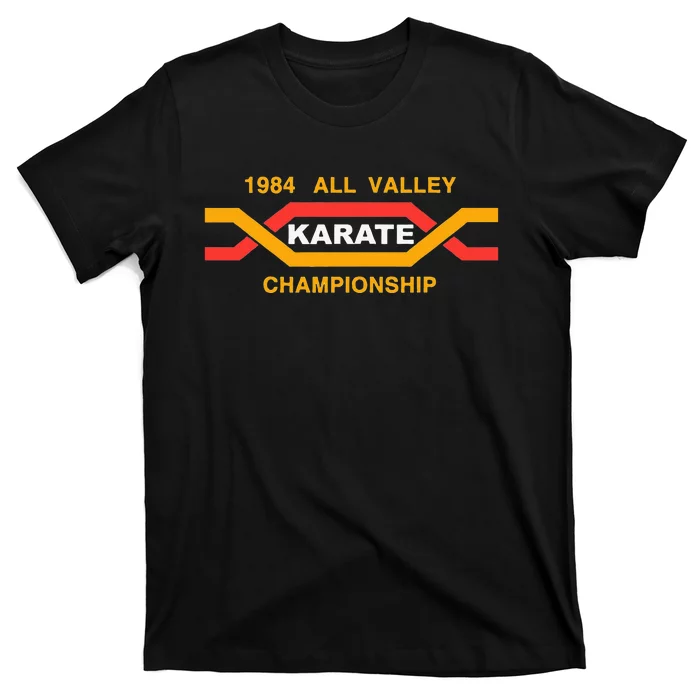 Vintage 1984 All Valley Karate Championships T-Shirt