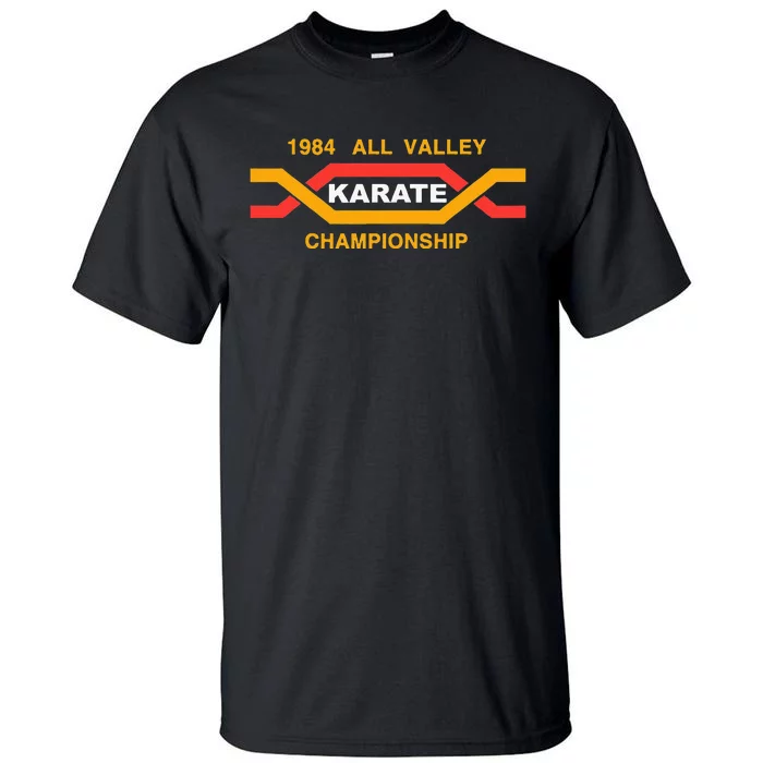 Vintage 1984 All Valley Karate Championships Tall T-Shirt