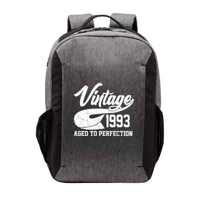 Vintage 1993 Aged To Perfection 30th Birthday Vector Backpack