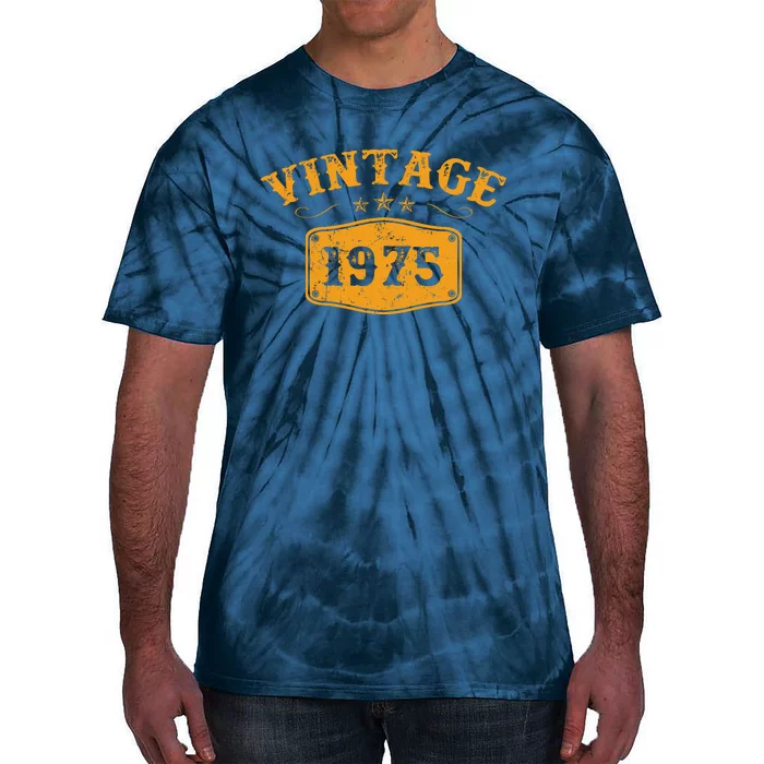 Vintage 1975 Birthday Gifts Tie-Dye T-Shirt