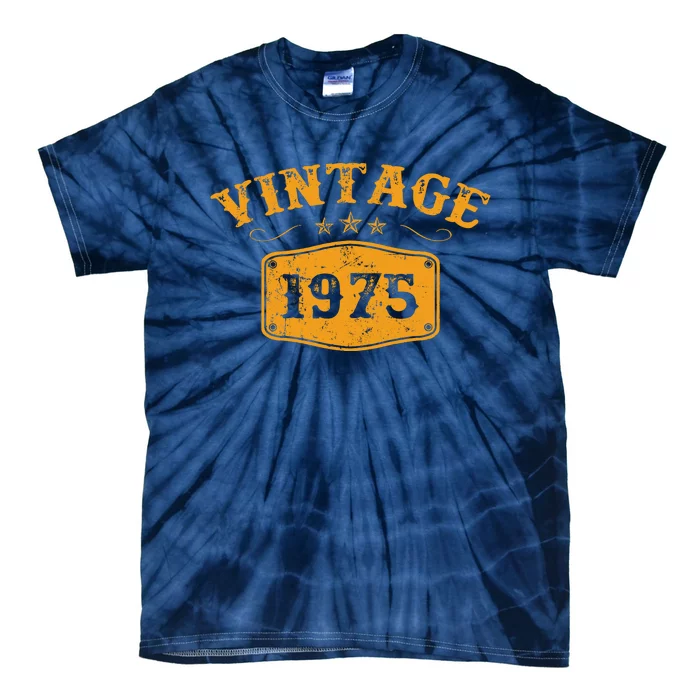 Vintage 1975 Birthday Gifts Tie-Dye T-Shirt