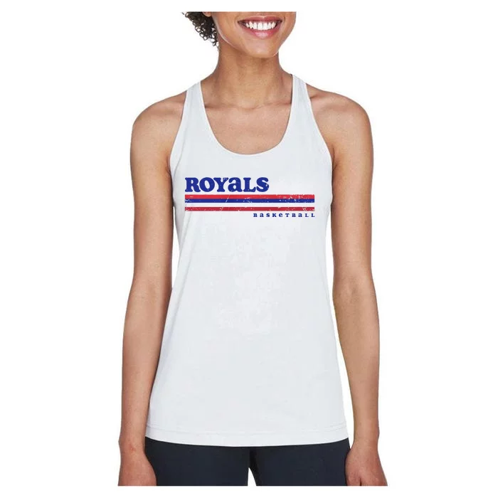 Vintage 1970s Basketball Women's Racerback Tank