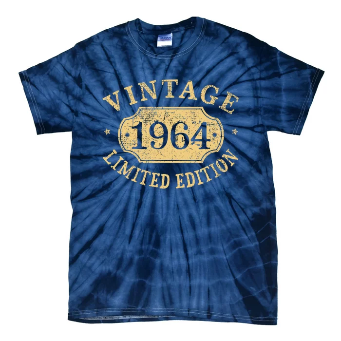 Vintage 1964 Birthday 58th Limited Edition Tie-Dye T-Shirt