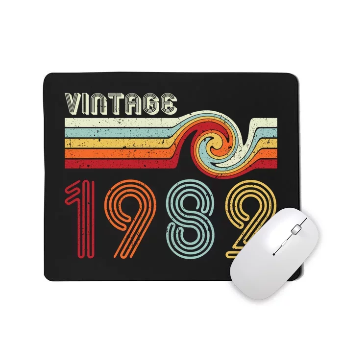 Vintage 1982 Birthday Mousepad