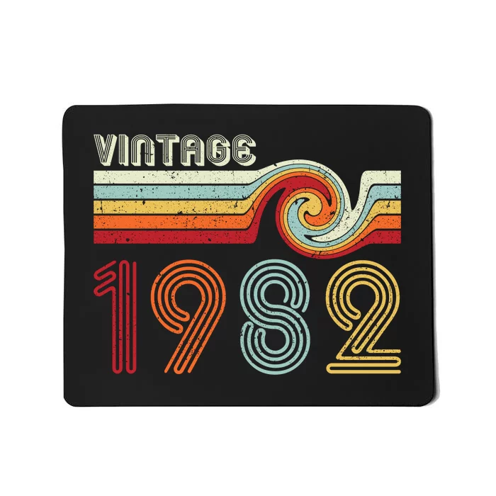 Vintage 1982 Birthday Mousepad