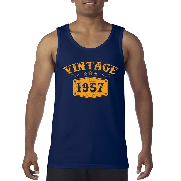 Vintage 1957 Birthday Gifts Tank Top