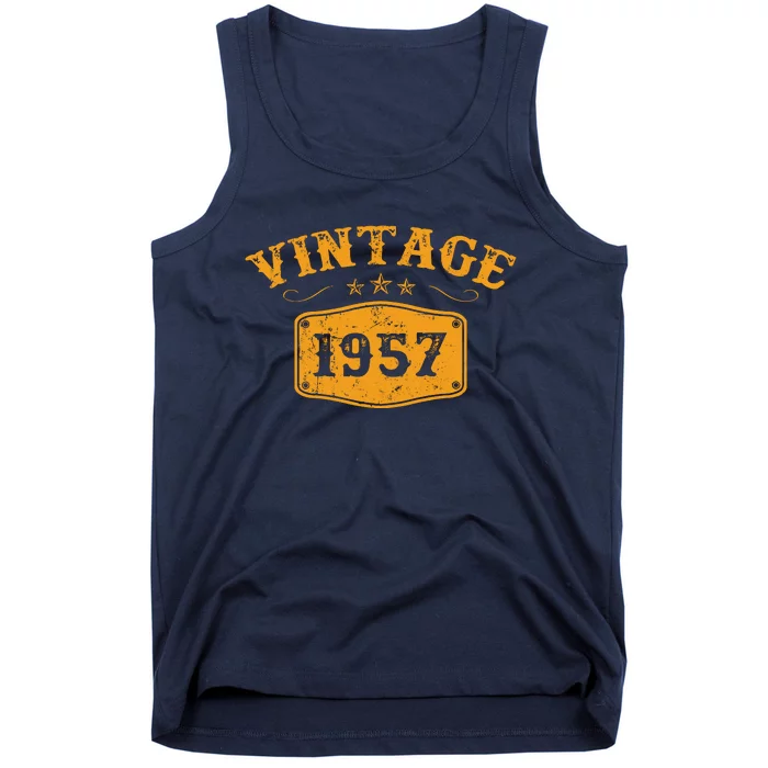 Vintage 1957 Birthday Gifts Tank Top