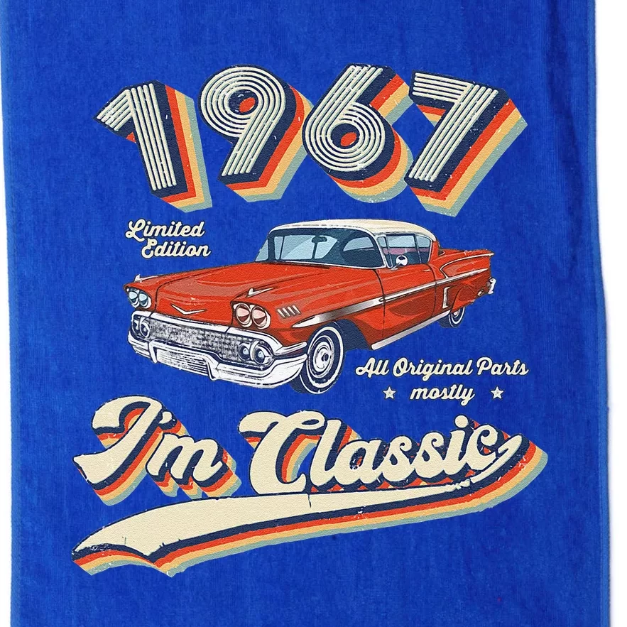 Vintage 1967 Classic 55 Year Old Original Gift 55th Birthday Platinum Collection Golf Towel