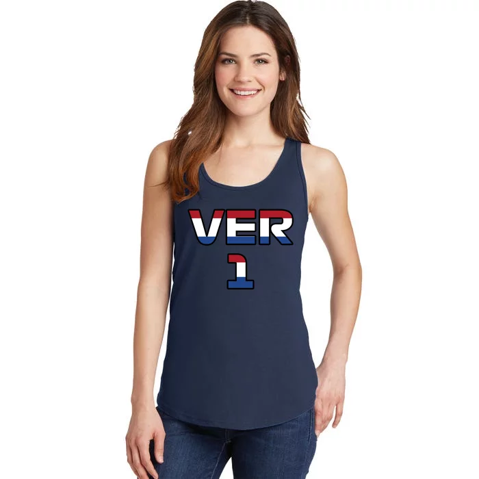 VER 1 Dutch Flag Ladies Essential Tank