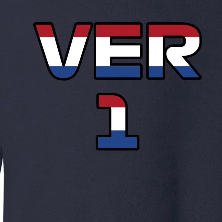 VER 1 Dutch Flag Toddler Sweatshirt