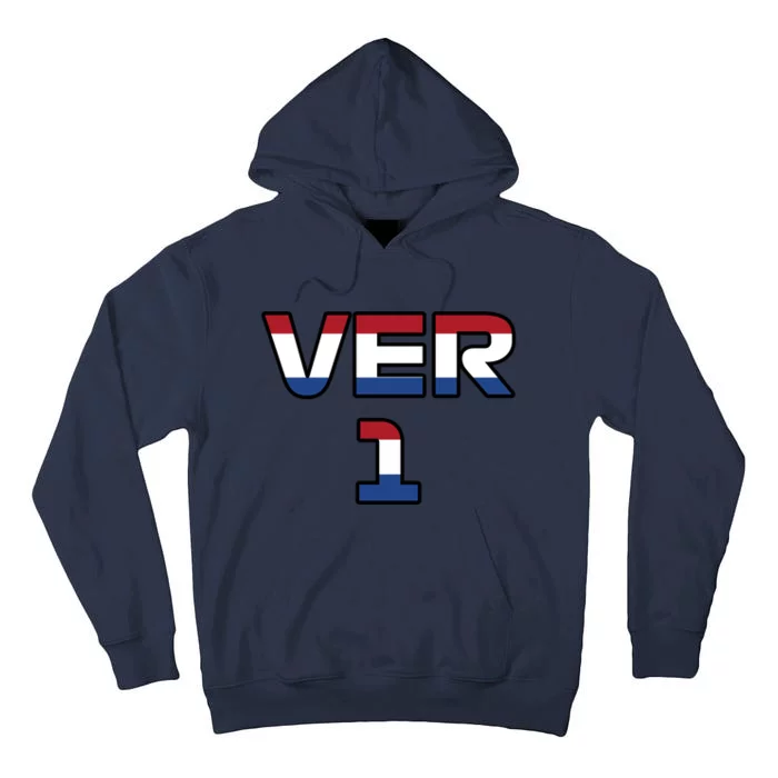 VER 1 Dutch Flag Tall Hoodie