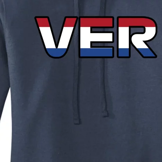 VER 1 Dutch Flag Women's Pullover Hoodie