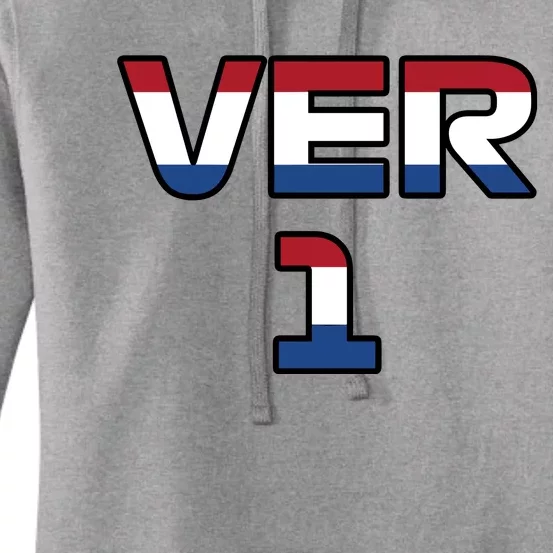 Ver 1 Dutch Flag Women's Pullover Hoodie