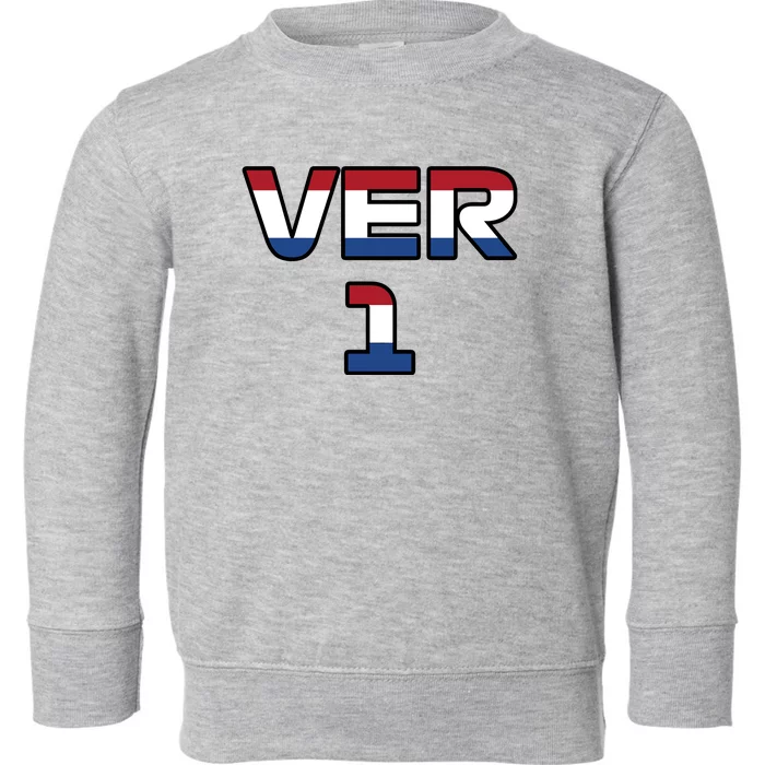 Ver 1 Dutch Flag Toddler Sweatshirt