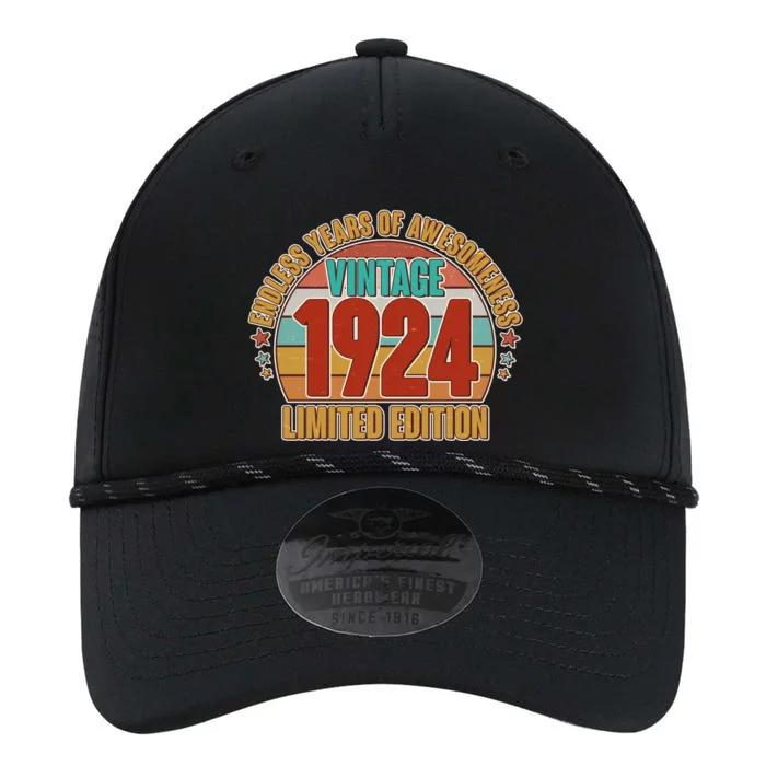 Vintage 1924 Endless Years Of Awesomeness Limited Edition 100th Birthday Performance The Dyno Cap