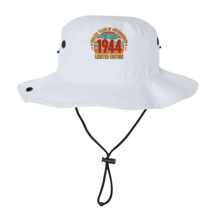 Vintage 1944 Endless Years Of Awesomeness Limited Edition 80th Birthday Legacy Cool Fit Booney Bucket Hat