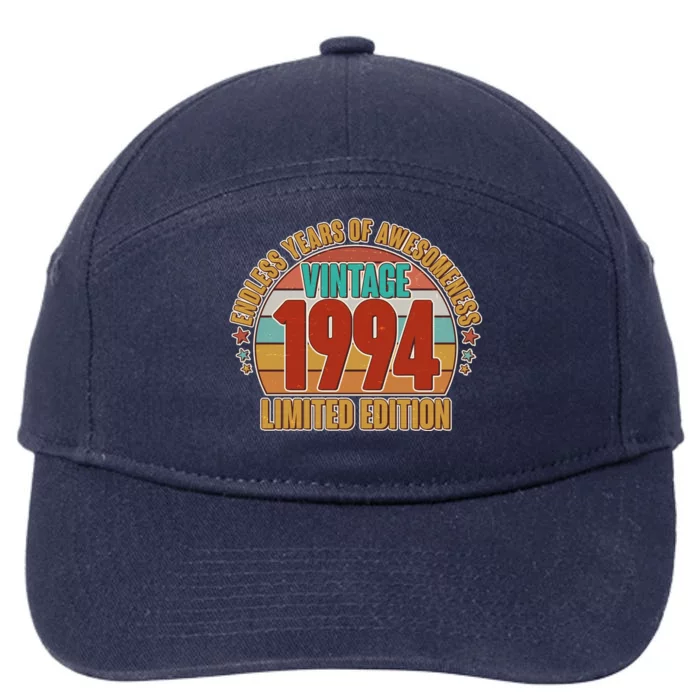 Vintage 1994 Endless Years Of Awesomeness Limited Edition 30th Birthday 7-Panel Snapback Hat