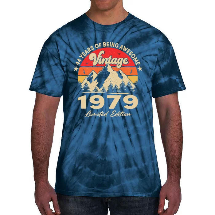 Vintage 1979 Funny 44 Year Old 44th Birthday and Wo Tie-Dye T-Shirt