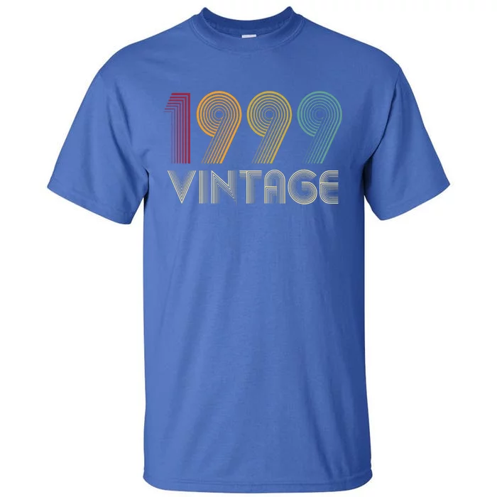 Vintage 1999 Gift 24th Birthday Funny Gift 24 Years Old Gift Tall T-Shirt