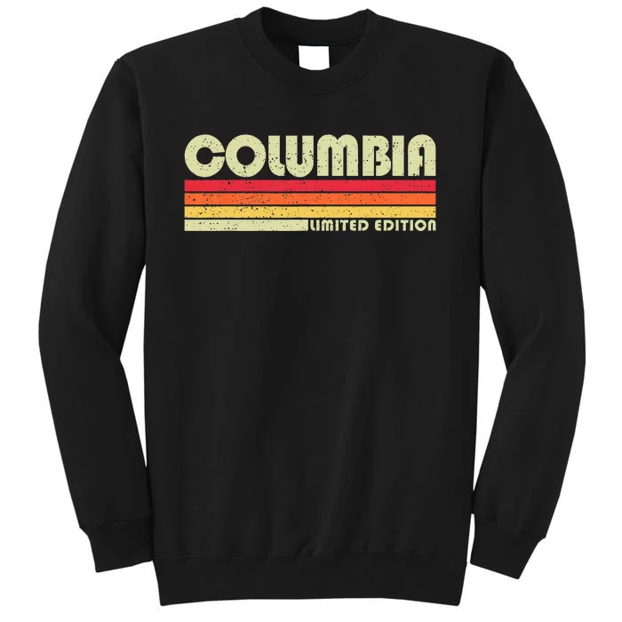 Vintage 1980s Graphic Style Columbia Tennessee Sweatshirt