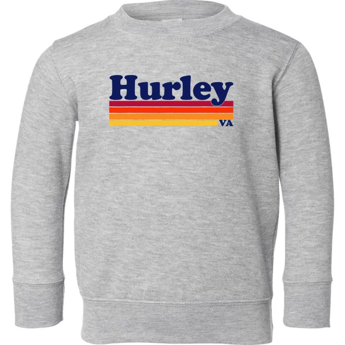 Vintage 1980s Graphic Style Hurley Virginia Toddler Sweatshirt