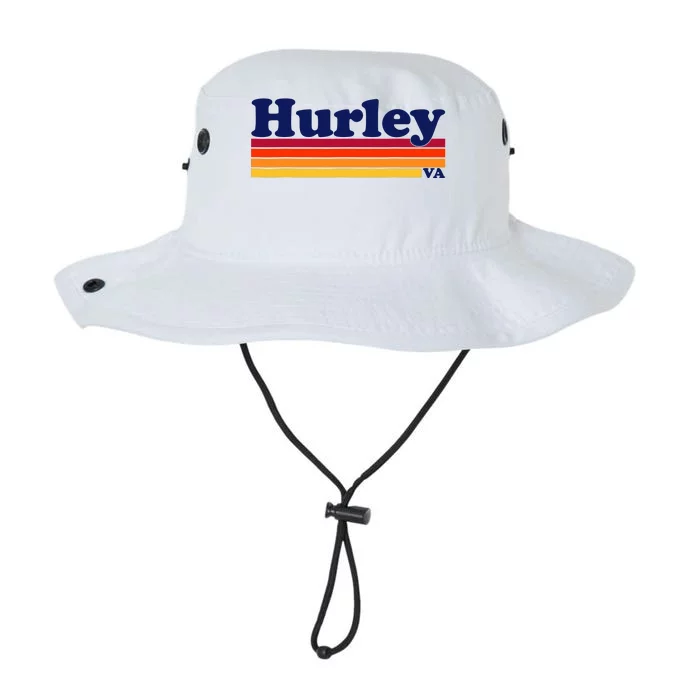 Vintage 1980s Graphic Style Hurley Virginia Legacy Cool Fit Booney Bucket Hat