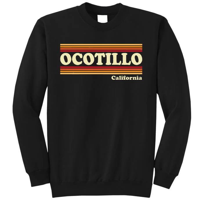 Vintage 1980s Graphic Style Ocotillo California Tall Sweatshirt