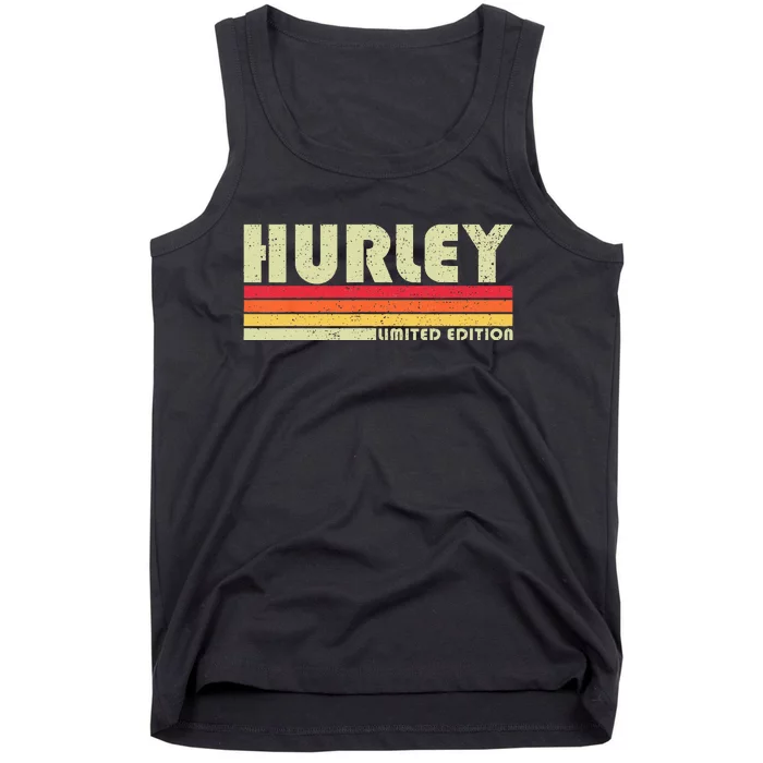 Vintage 1980s Graphic Style Hurley Virginia Tank Top