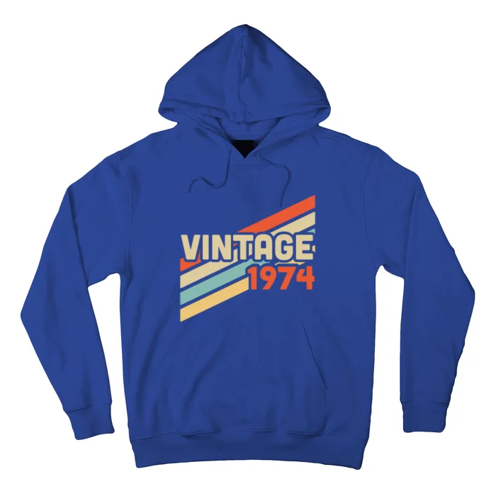 Vintage 1974 Gift Hoodie