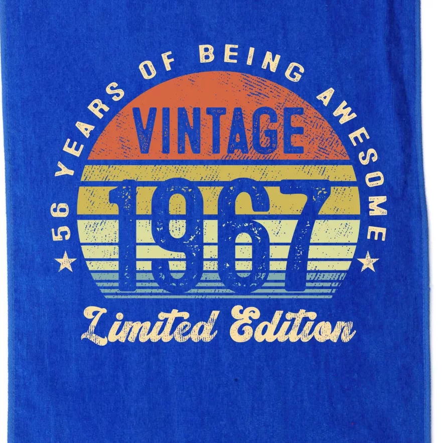 Vintage 1967 Limited Edition Birthday 56th Dad Birthday Grandpa Birthday Platinum Collection Golf Towel