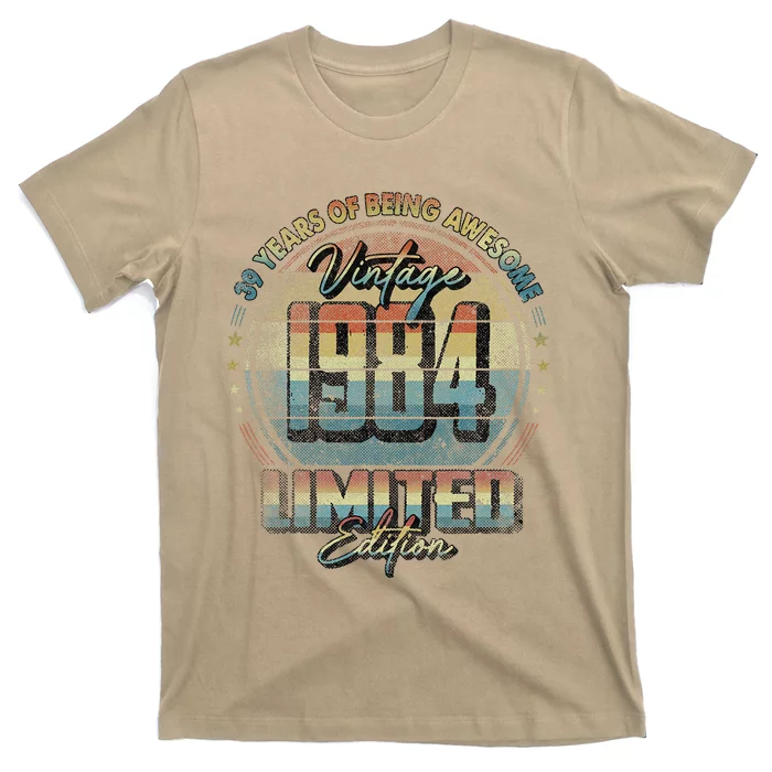 Vintage 1984 Limited Edition 39 Year Old 39th Birthday T-Shirt