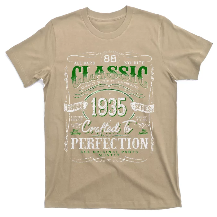 Vintage 1935 Limited Edition 88 Year Old 88th Birthday Cute T-Shirt