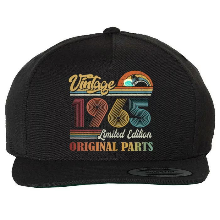 Vintage 1965 Limited Edition Original Parts 59 Years Old Wool Snapback Cap