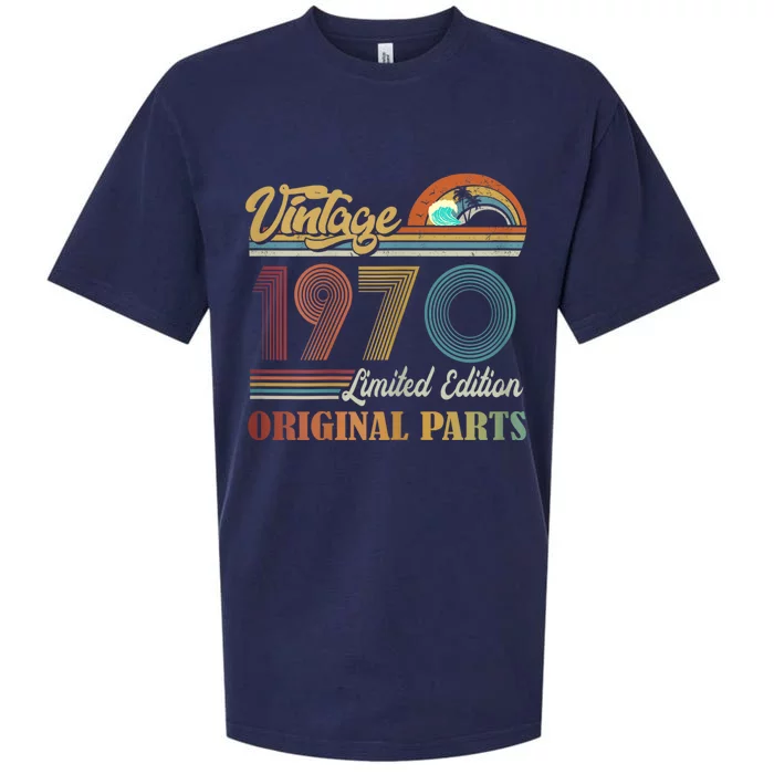 Vintage 1970 Limited Edition Original Parts 54 Years Old Sueded Cloud Jersey T-Shirt