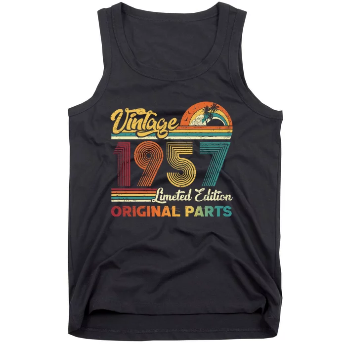 Vintage 1957 Limited Edition Original Parts 65th Birthday Tank Top