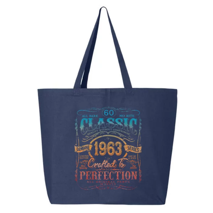 Vintage 1963 Limited Edition 60 Year Old 60th Birthday Love 25L Jumbo Tote