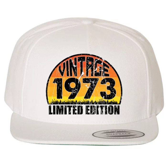 Vintage 1973 Limited Edition T Wool Snapback Cap