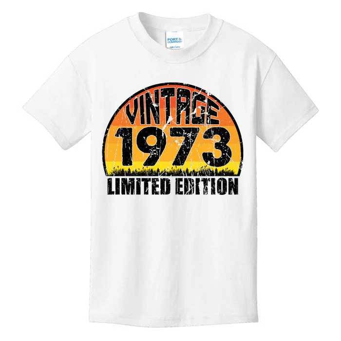 Vintage 1973 Limited Edition T Kids T-Shirt