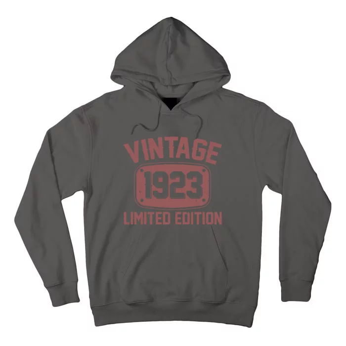 Vintage 1923 Limited Edition 100th Birthday Tall Hoodie