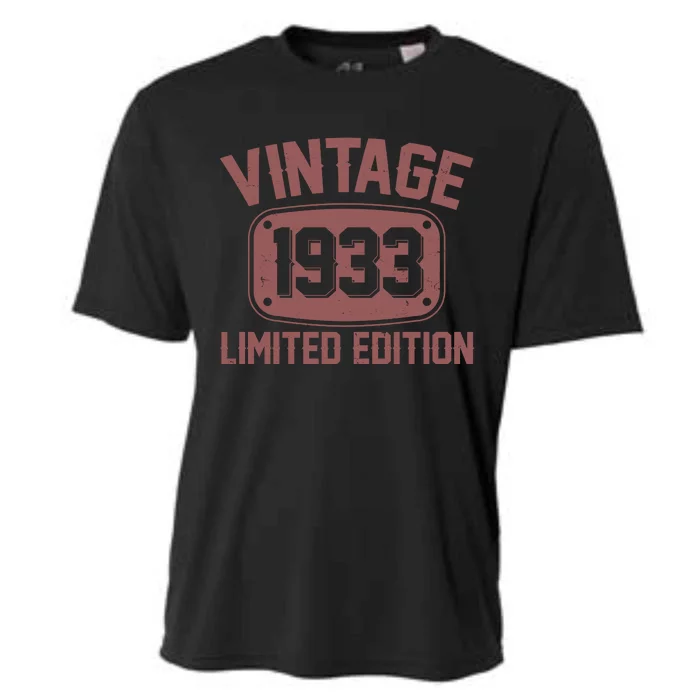 Vintage 1933 Limited Edition 90th Birthday Cooling Performance Crew T-Shirt