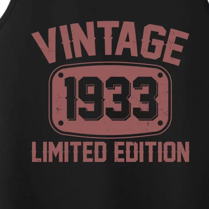 Vintage 1933 Limited Edition 90th Birthday Performance Tank