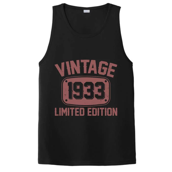 Vintage 1933 Limited Edition 90th Birthday Performance Tank