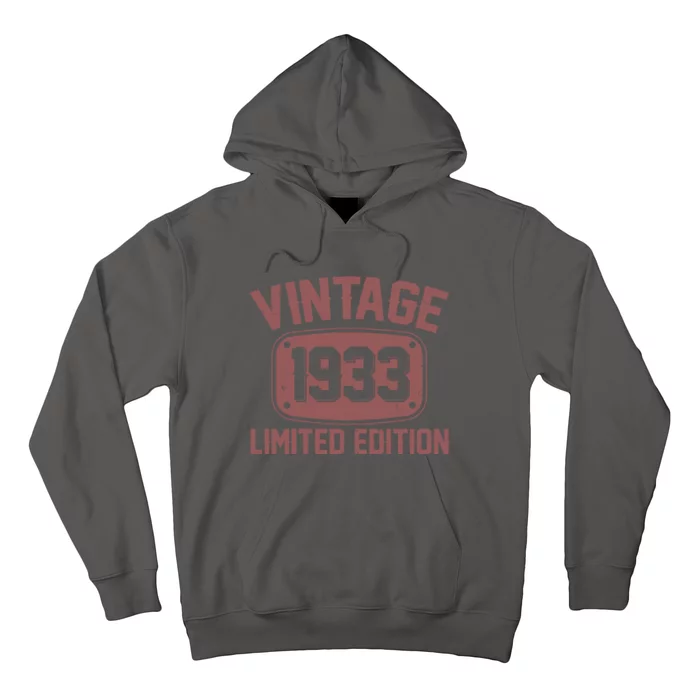 Vintage 1933 Limited Edition 90th Birthday Hoodie