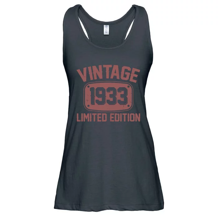 Vintage 1933 Limited Edition 90th Birthday Ladies Essential Flowy Tank