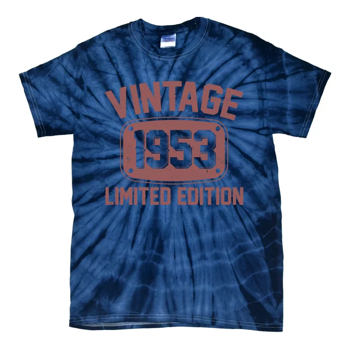 Vintage 1953 Limited Edition 70th Birthday Tie-Dye T-Shirt